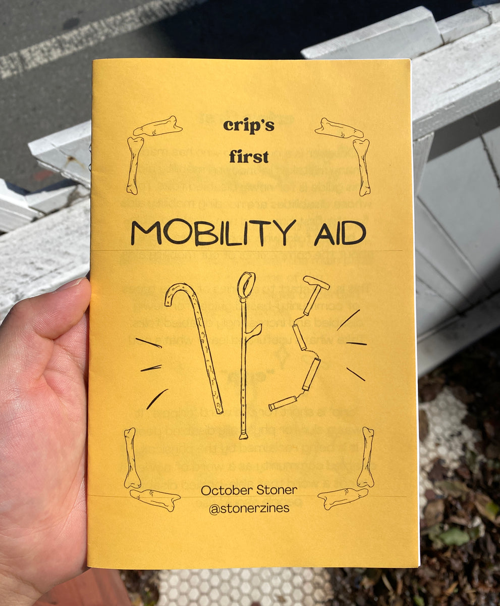 Crip's First Mobility Aid by October Stoner Silver Sprocket