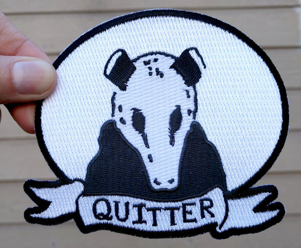 Embroidered Patch: Clementine - Quitter