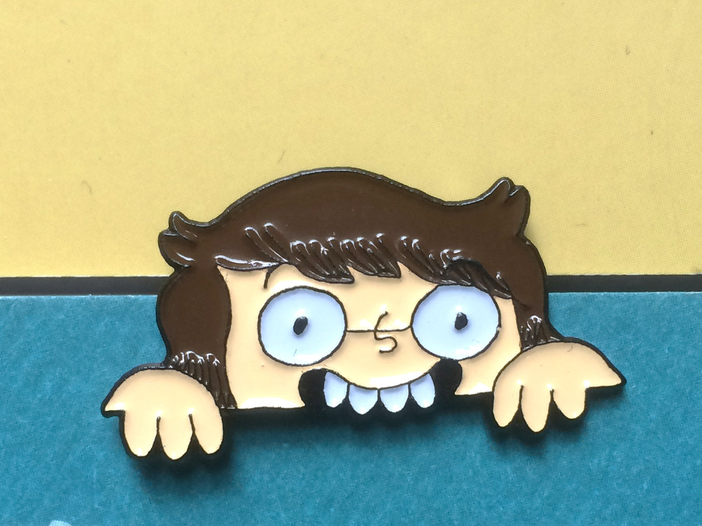 Enamel Pin: Chomp! by Liz Prince – Silver Sprocket