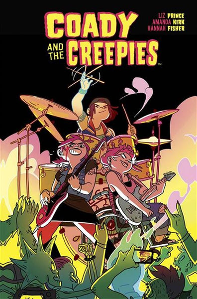 Coady and the Creepies by Liz Prince, Amanda Kirk, and Hannah Fischer