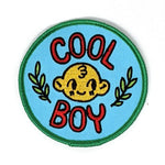 Embroidered Patch: Cool Boy by Benji Nate