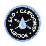 Embroidered Patch: Sad Cartoonist Society by Meg Has Issues