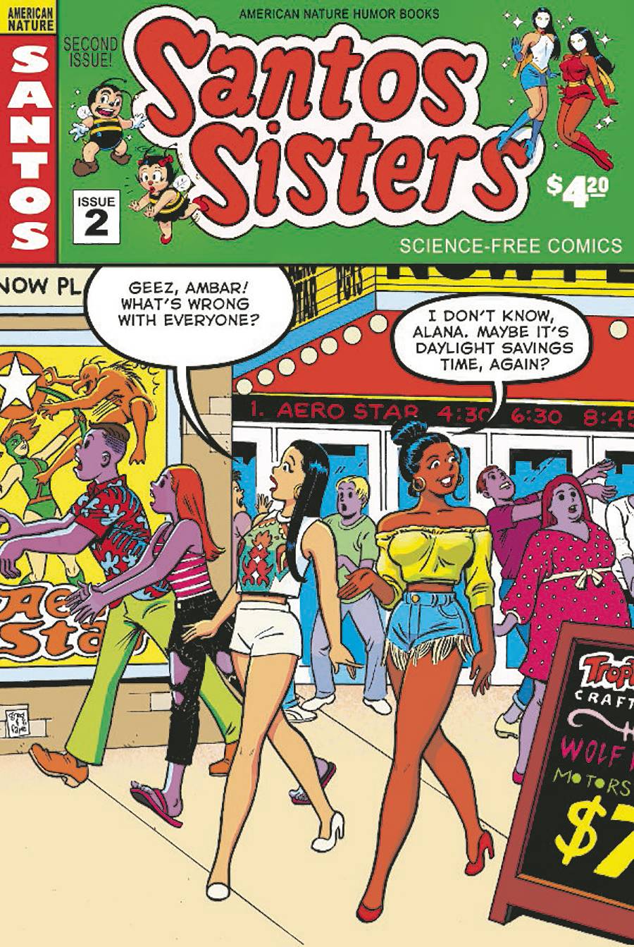 SANTOS SISTERS #2 by Greg and Fake