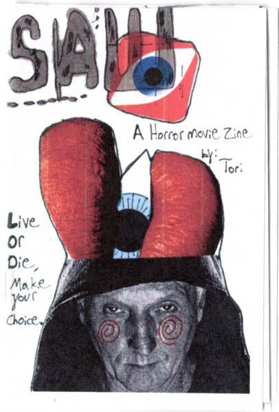 SAW A Horror Movie Zine by Tori Bowler