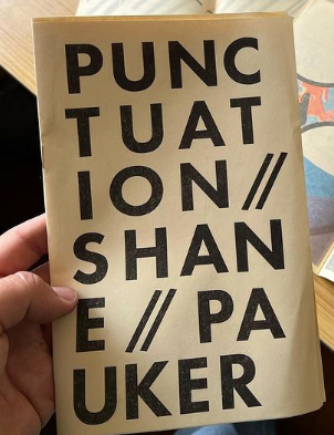 Punctuation by Shane Pauker