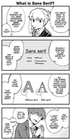 What the What the Font?! - A Manga Guide to Western Typeface by Kuniichi Ashiya
