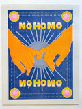 Risograph Print: No Homo by Tanaya Joshi