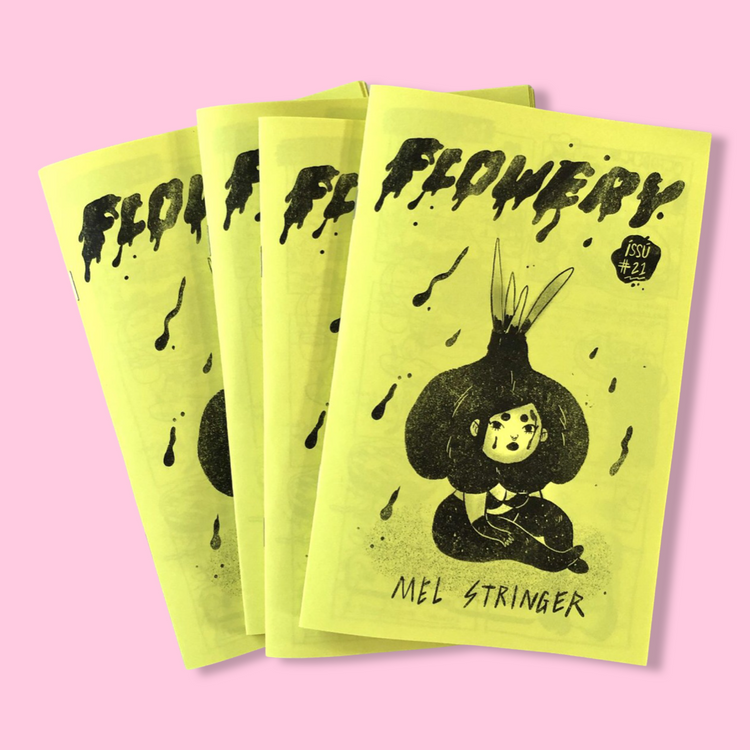 Flowery Zine # 21 by Mel Stringer