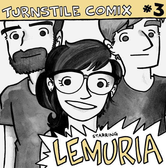 Turnstile Comix #3: Lemuria - EP+Comic Book (Yellow Creme/1,000)
