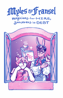Myles & Fransel: Magicians for Hire, Sorcerers in Debt by Kendra & Kat
