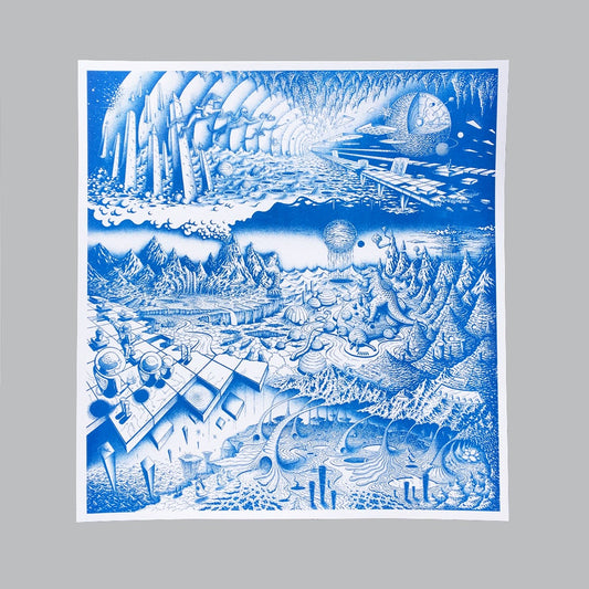 Risograph: Galactic Betrayal by Rodger Binyone