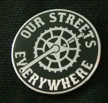 Enamel Pin: Our Streets! by JXRXKX