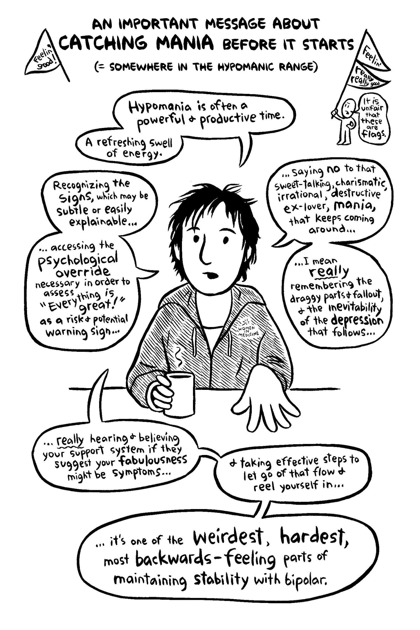 Rock Steady: Brilliant Advice from My Bipolar Life by Ellen Forney